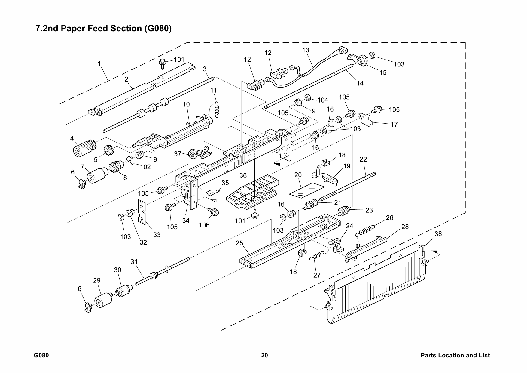 RICOH Options G080 G367 Parts Catalog PDF download-3 RICOH Options G080 G367 Parts Catalog PDF download-3